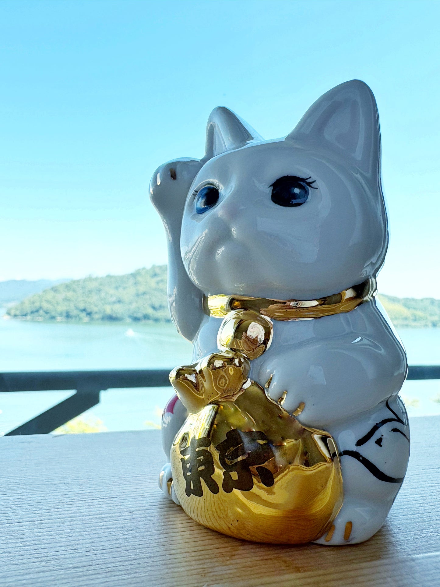 金運に特化した『金着招き猫™︎』 金襴座布団と同時にカートに入れると300円OFF