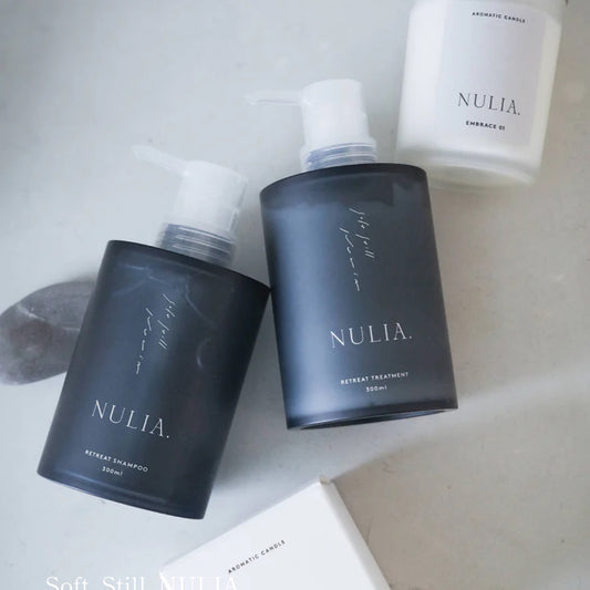 NULIA RETREAT SHAMPOO & TREATMENT【特別予約販売】