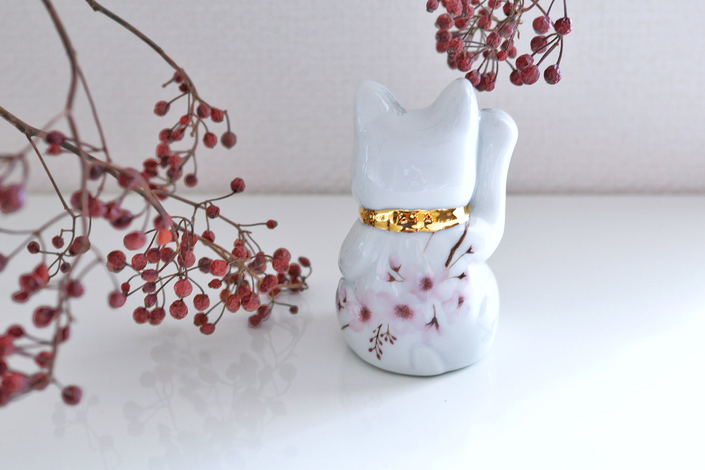 出世階段登りました!選べる2柄!『金着招き猫』