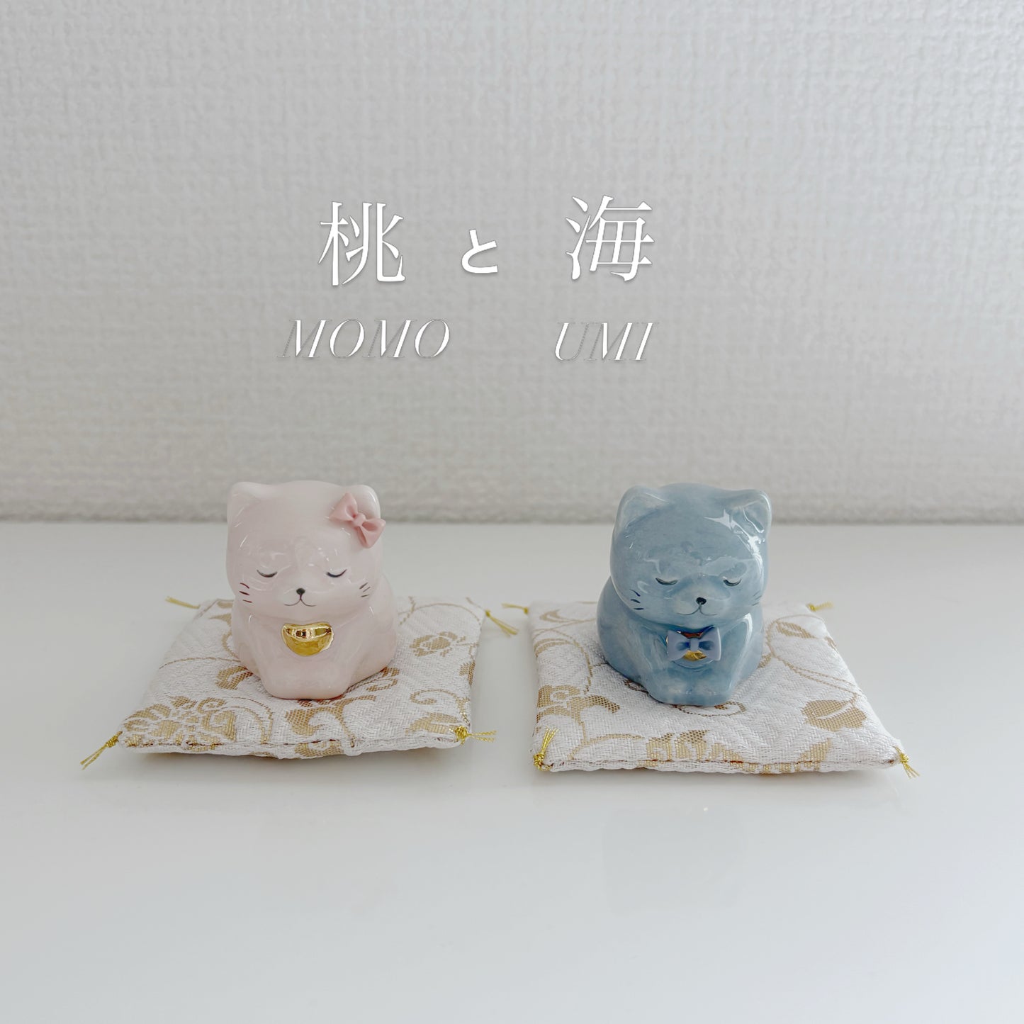 【Paris出展特別価格】桃と海と銀