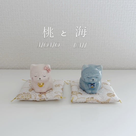 【Paris出展特別価格】桃と海と銀